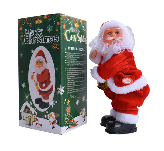 Shaking Hip Music Santa Claus Electric Toy Decorations