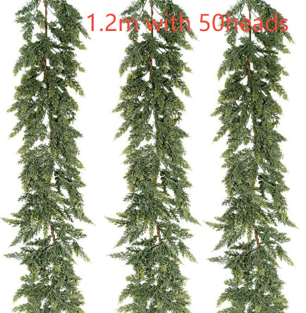 Thickened Cedar Rattan Decorations Christmas Pine And Cypress Rattan