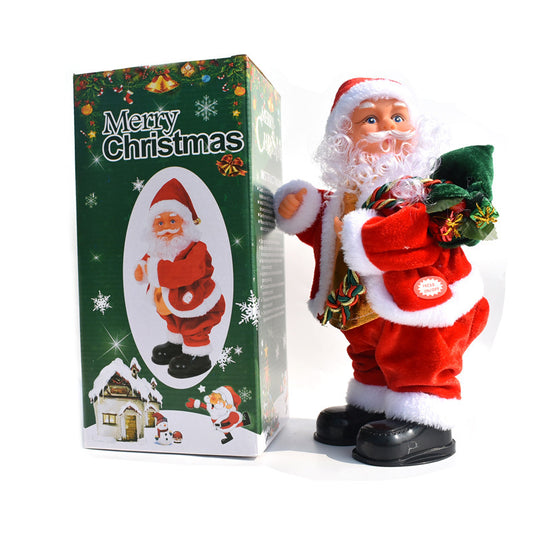 Shaking Hip Music Santa Claus Electric Toy Decorations
